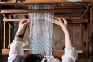 Every textile product is first hand woven and…